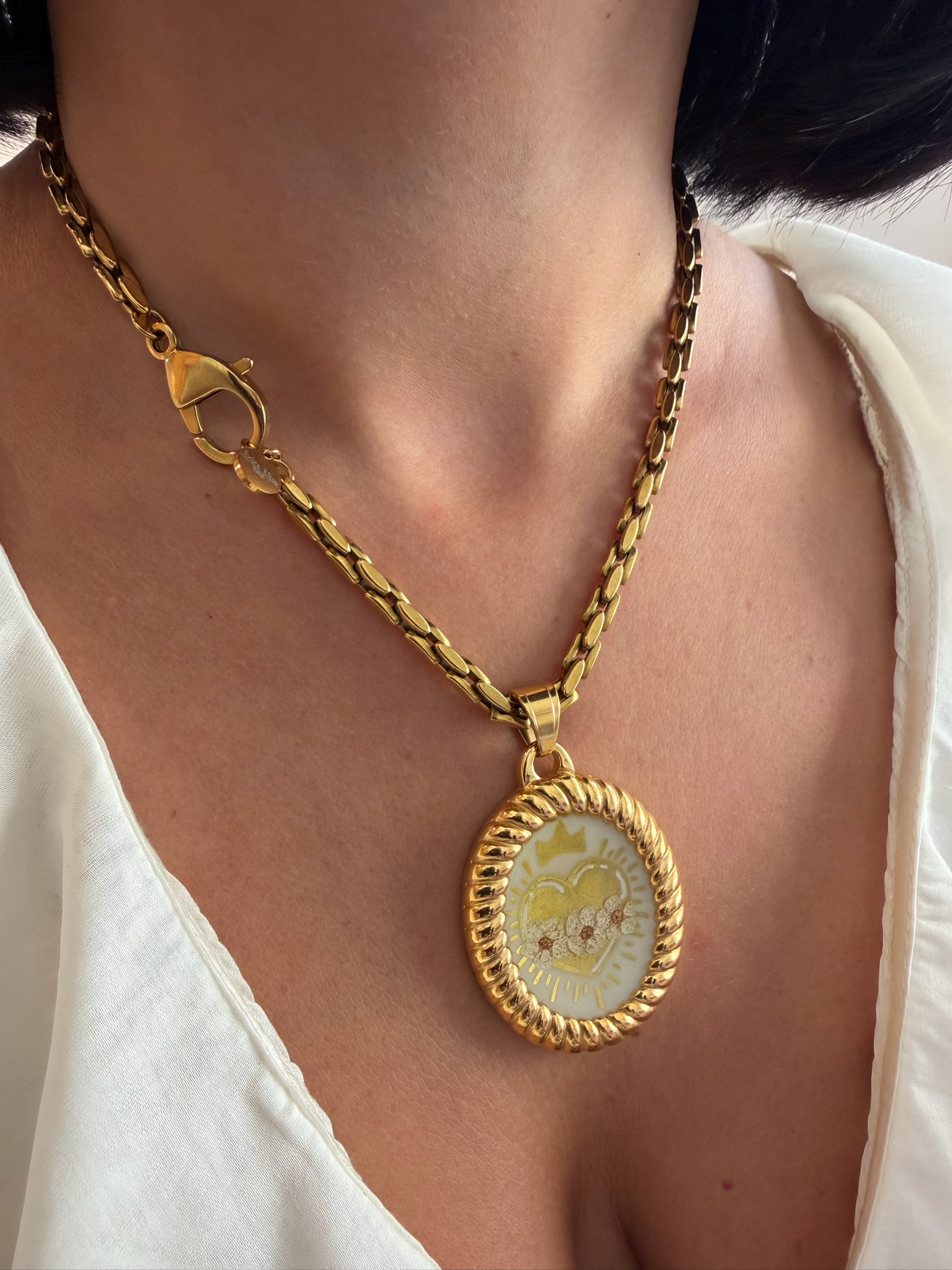 Intreccio “Ex Voto” Romantic Gold - immagine 3